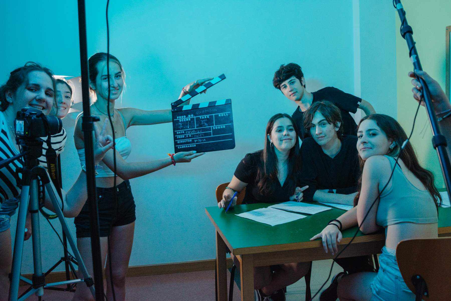 Rodaje de cortometraje