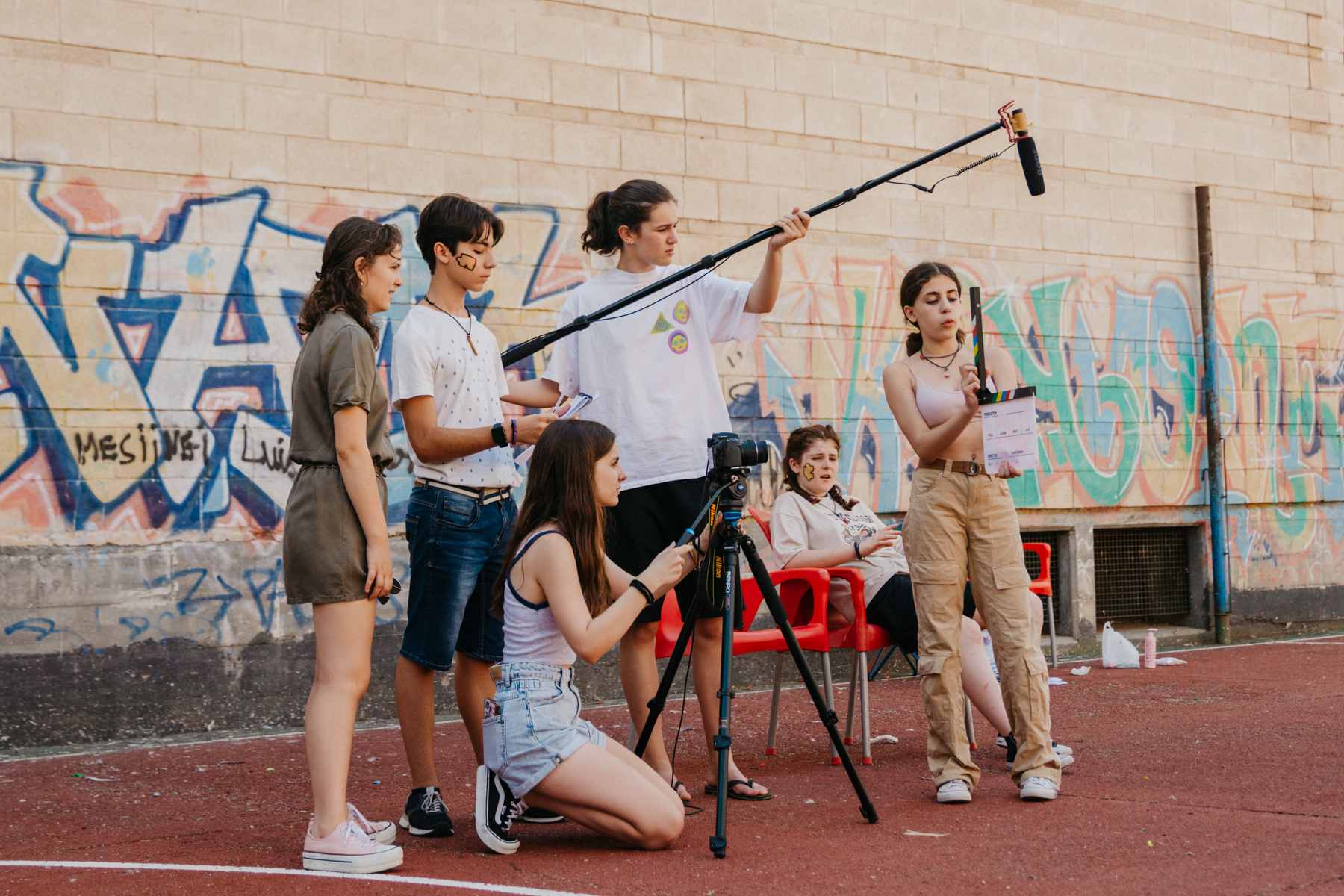 Rodaje de cortometraje